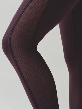 Lululemon Deep Breath Tight Black Cherry